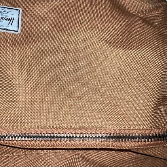 HERSCHEL SUPPLY CO tan canvas backpack - Picture 4 of 4